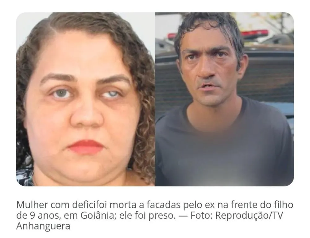 MULHER COM DEFICIÊNCIA VISUAL É MORTA