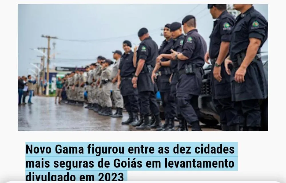 ENTRE AS 10 CIDADES MAIS SEGURAS